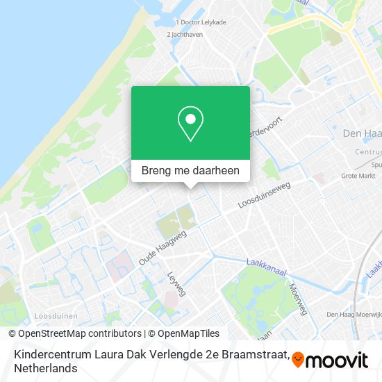Kindercentrum Laura Dak Verlengde 2e Braamstraat kaart