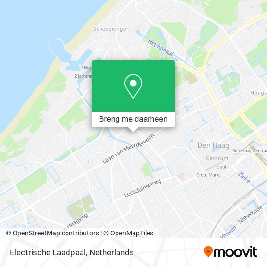 Electrische Laadpaal kaart