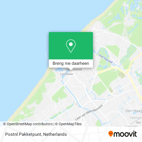 Postnl Pakketpunt kaart
