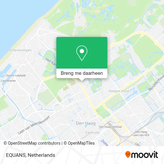 EQUANS kaart