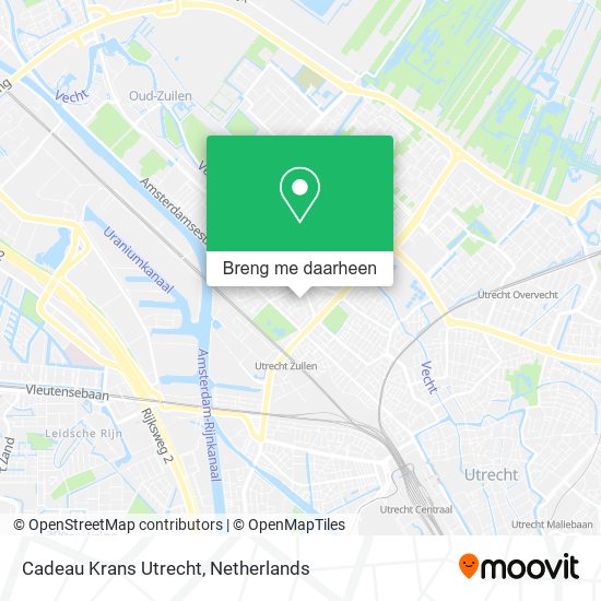Cadeau Krans Utrecht kaart