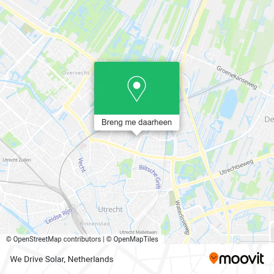We Drive Solar kaart