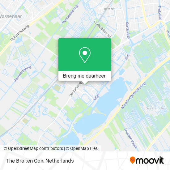 The Broken Con kaart