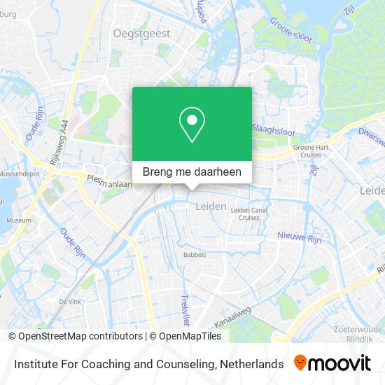 Institute For Coaching and Counseling kaart