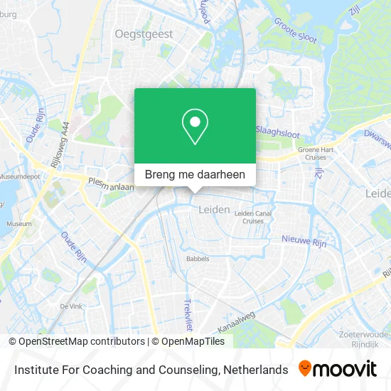 Institute For Coaching and Counseling kaart