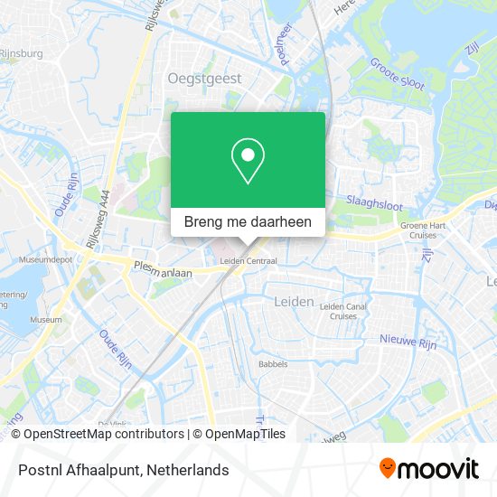 Postnl Afhaalpunt kaart