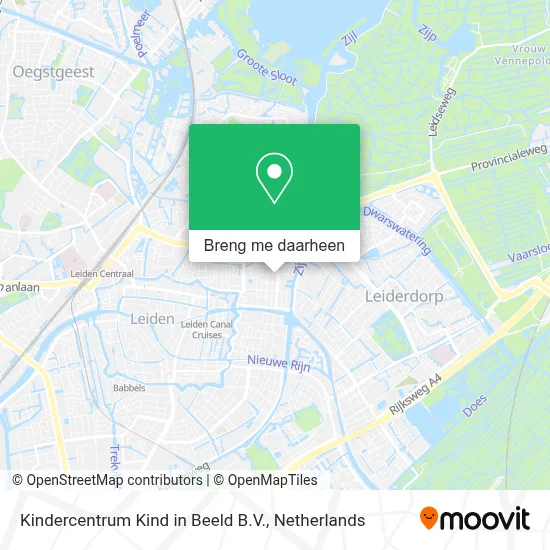 Kindercentrum Kind in Beeld B.V. kaart