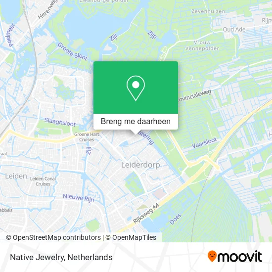 Native Jewelry kaart