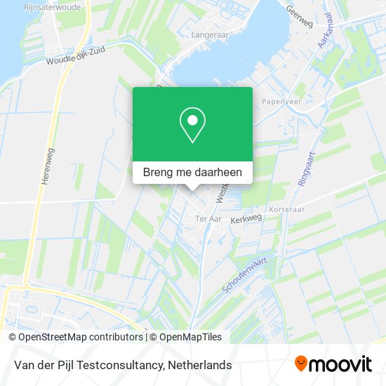 Van der Pijl Testconsultancy kaart