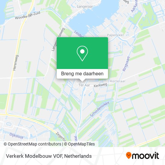 Verkerk Modelbouw VOF kaart