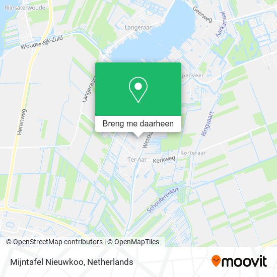 Mijntafel Nieuwkoo kaart