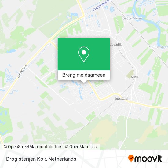 Drogisterijen Kok kaart