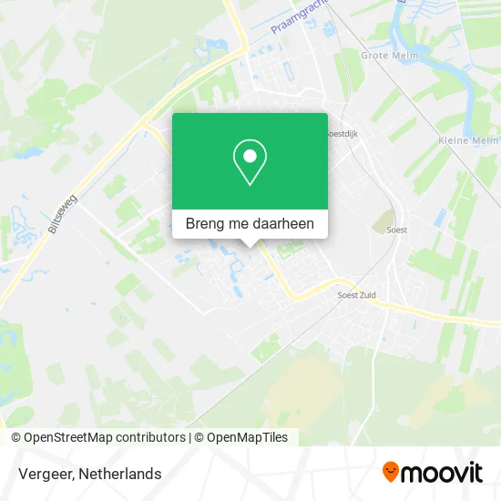 Vergeer kaart