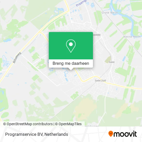 Programservice BV kaart