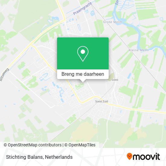 Stichting Balans kaart