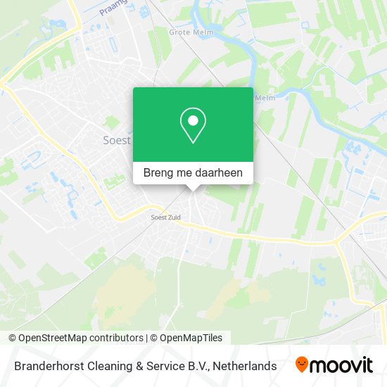 Branderhorst Cleaning & Service B.V. kaart