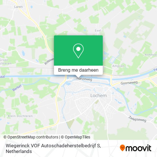Wiegerinck VOF Autoschadeherstelbedrijf S kaart