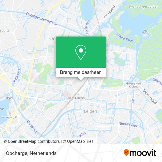 Opcharge kaart
