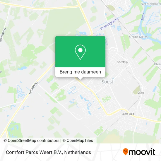 Comfort Parcs Weert B.V. kaart