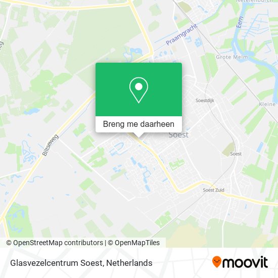 Glasvezelcentrum Soest kaart