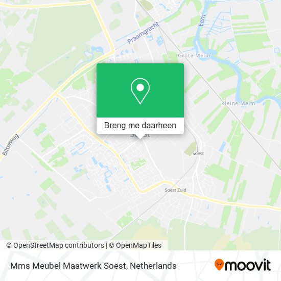 Mms Meubel Maatwerk Soest kaart