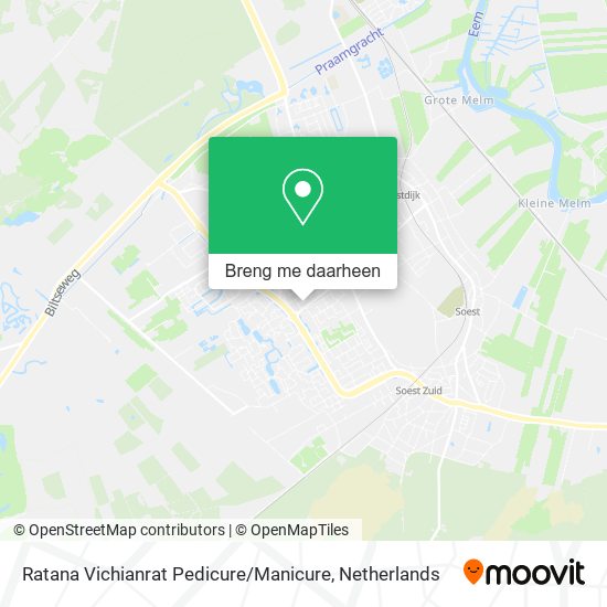 Ratana Vichianrat Pedicure / Manicure kaart