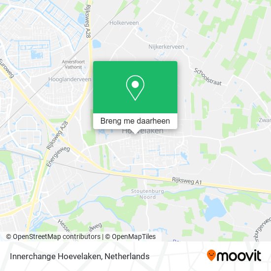 Innerchange Hoevelaken kaart
