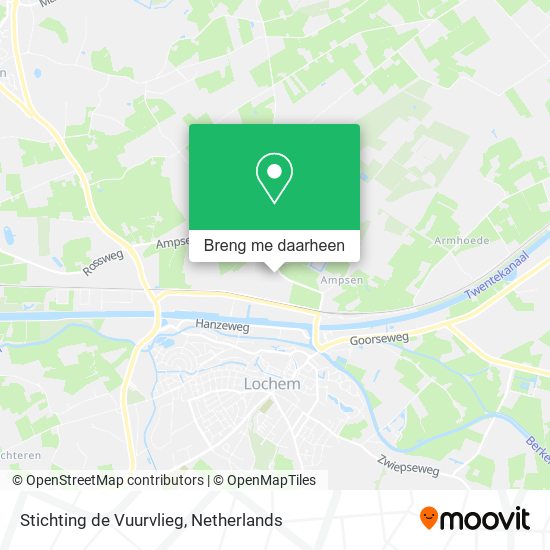 Stichting de Vuurvlieg kaart