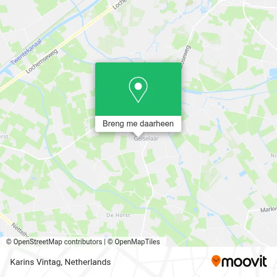 Karins Vintag kaart