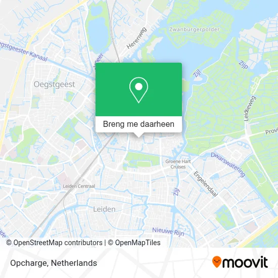 Opcharge kaart