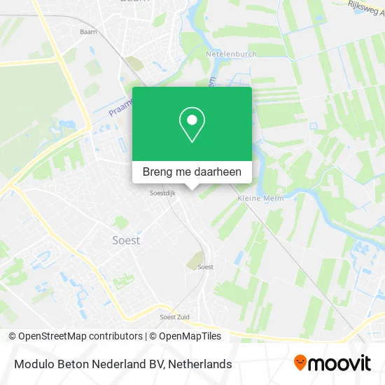 Modulo Beton Nederland BV kaart