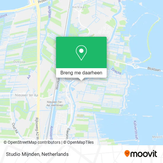 Studio Mijnden kaart