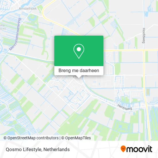 Qosmo Lifestyle kaart