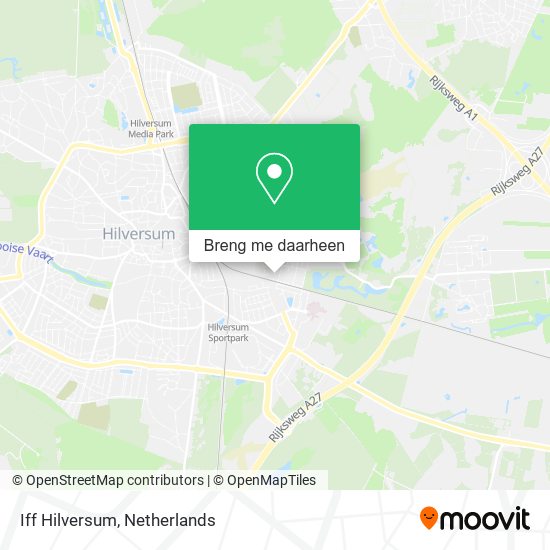 Iff Hilversum kaart