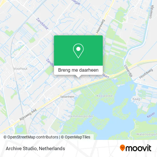 Archive Studio kaart