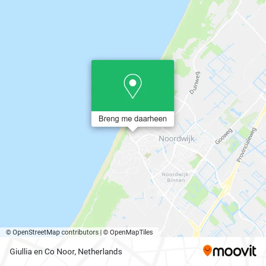 Giullia en Co Noor kaart