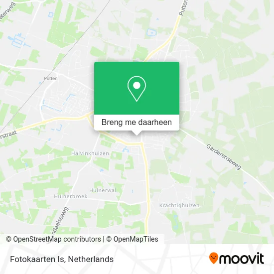 Fotokaarten Is kaart