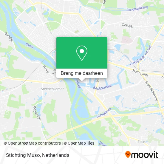 Stichting Muso kaart