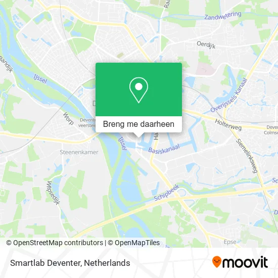 Smartlab Deventer kaart