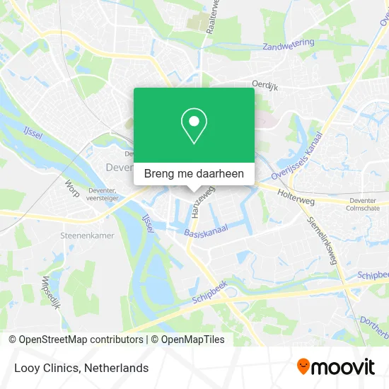 Looy Clinics kaart