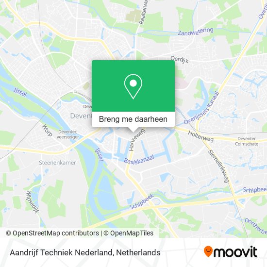 Aandrijf Techniek Nederland kaart