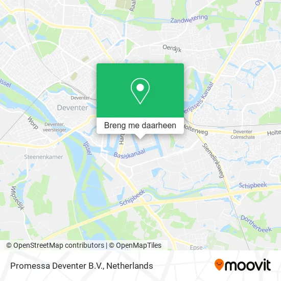 Promessa Deventer B.V. kaart
