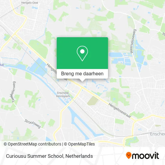 Curiousu Summer School kaart