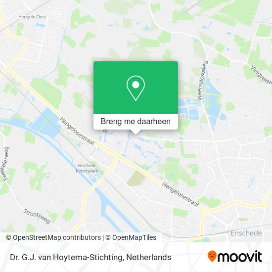 Dr. G.J. van Hoytema-Stichting kaart