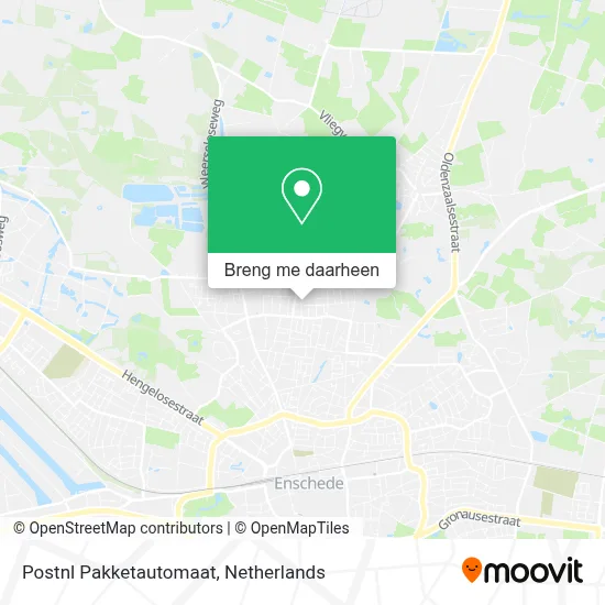 Postnl Pakketautomaat kaart