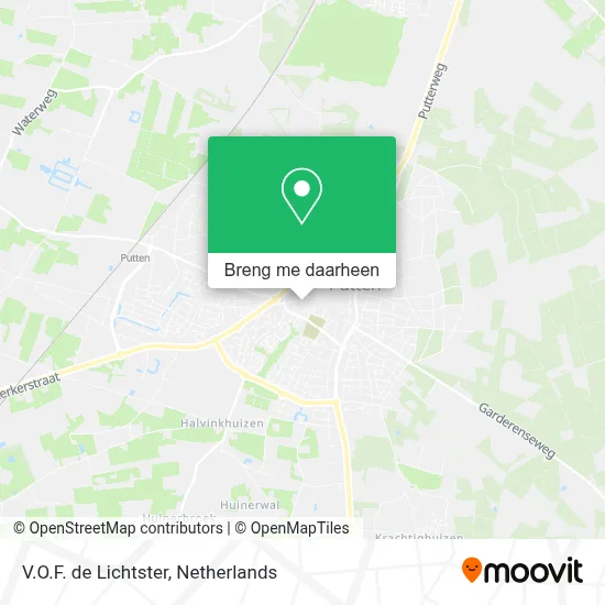 V.O.F. de Lichtster kaart
