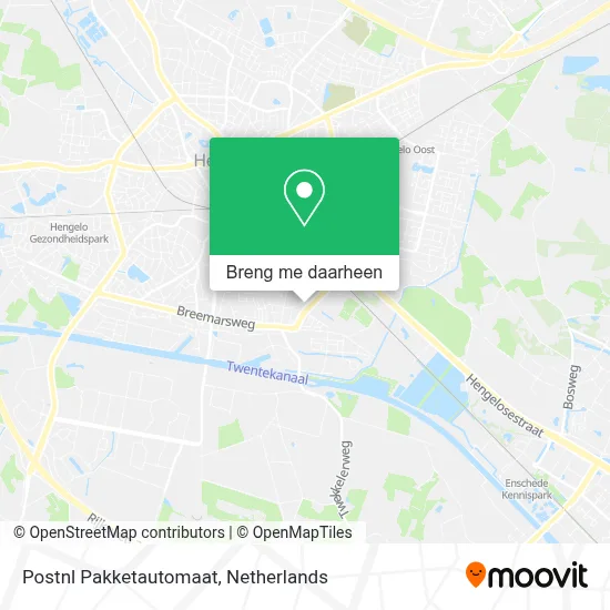 Postnl Pakketautomaat kaart