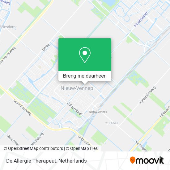 De Allergie Therapeut kaart