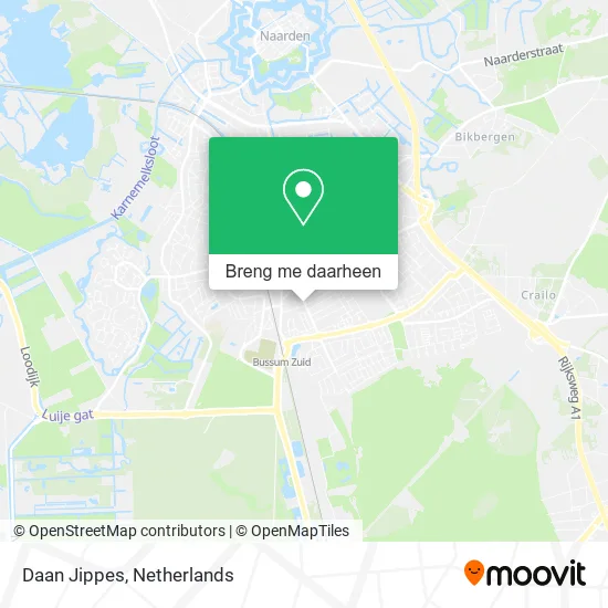 Daan Jippes kaart
