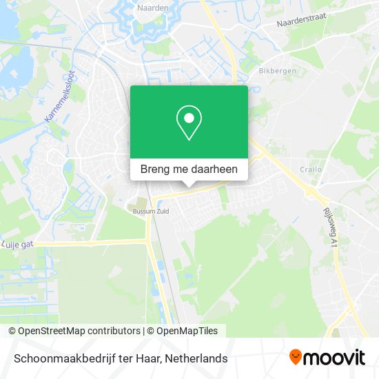 Schoonmaakbedrijf ter Haar kaart